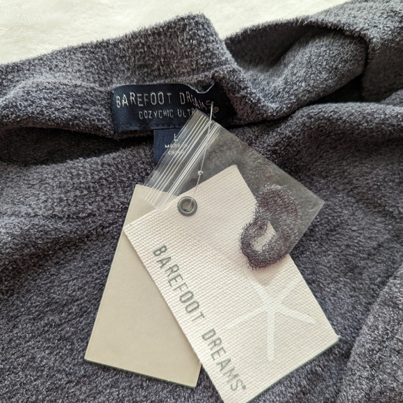 Barefoot Dreams Pullover Paradise Knit CozyChic Ultra Lite® Pacific Blue L NWT - Picture 11 of 13